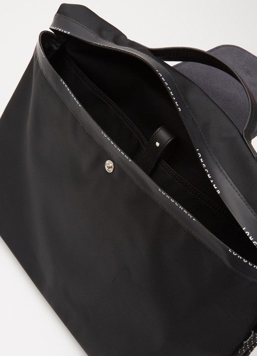 Longchamp Le Pliage Energy businesstas met leren details en 14-inch laptopvak - detail 2 zwart