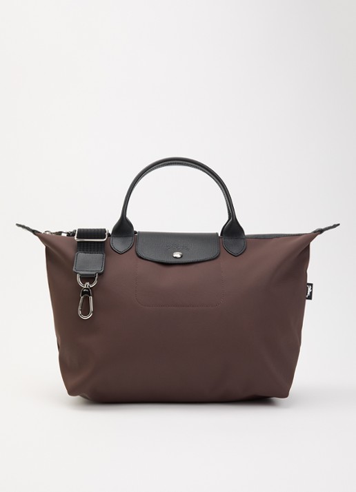Longchamp Le Pliage Energy handtas L met leren details