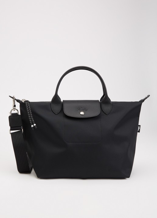 Longchamp Le Pliage Energy handtas S met leren details