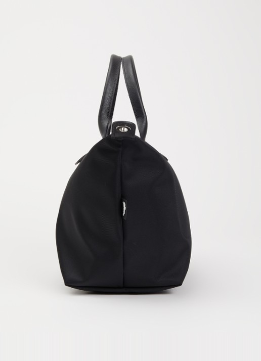 Longchamp Le Pliage Energy handtas S met leren details - detail 6 zwart