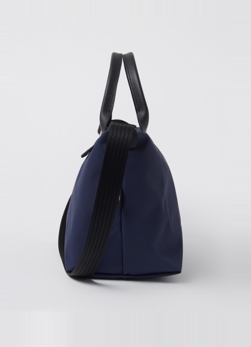 Longchamp Le Pliage Energy handtas S met leren details - detail 2 middenblauw