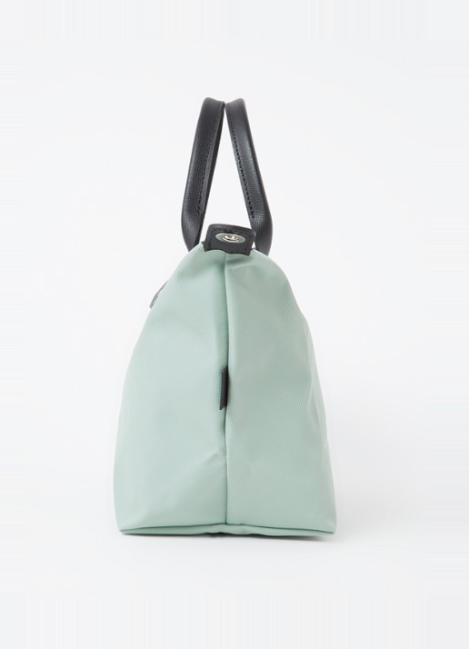 Longchamp Le Pliage Energy handtas S met leren details - detail 5 lindegroen