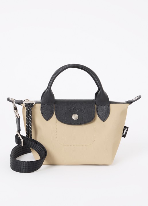 Longchamp Le Pliage Energy handtas XS met leren details