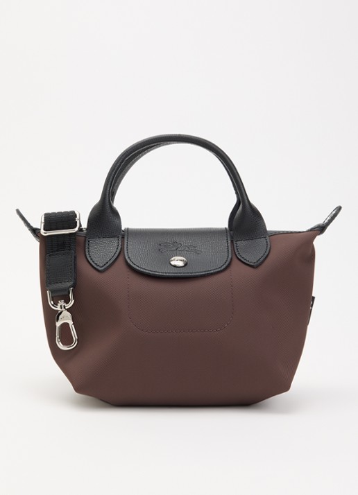 Longchamp Le Pliage Energy handtas XS met leren details