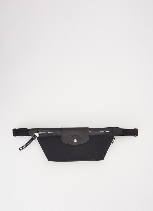 Longchamp Le Pliage Energy heuptas M met leren details