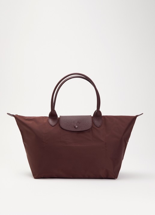 Longchamp Le Pliage One handtas L met leren details