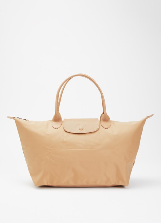 Longchamp Le Pliage One handtas L met leren details