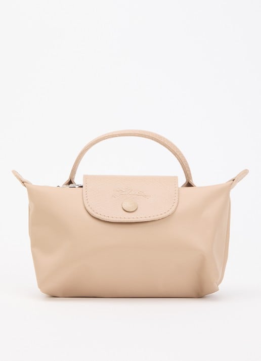 Longchamp Le Pliage One handtas met leren details