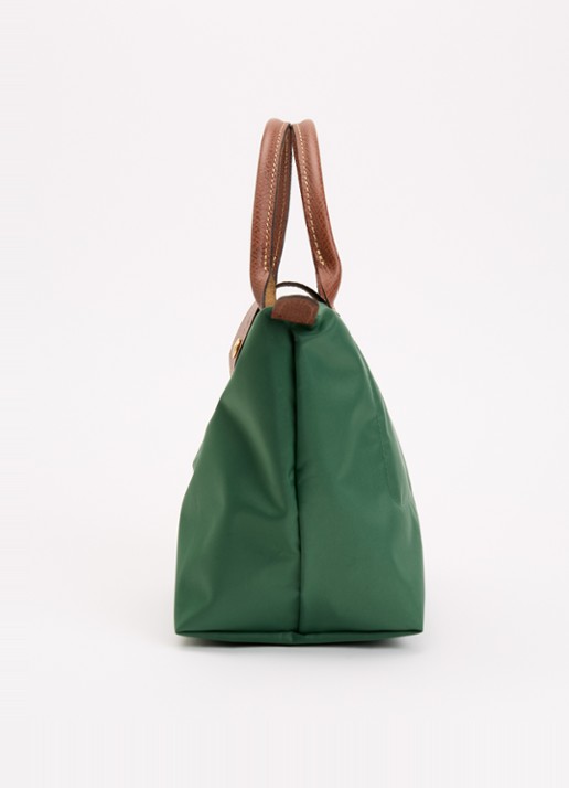Longchamp Le Pliage Original handtas S met leren details - detail 5 donkergroen