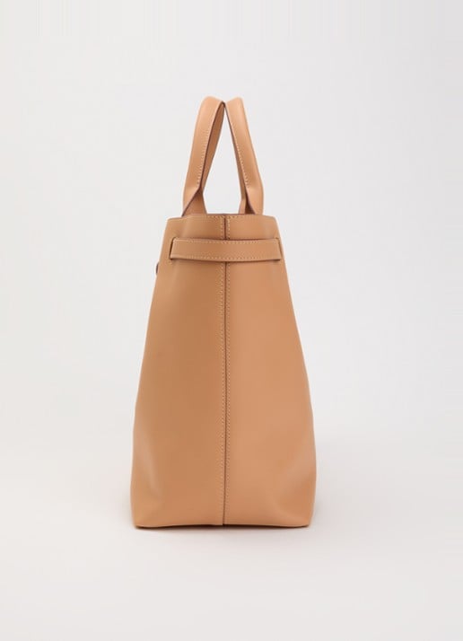 Longchamp Le Smart shopper L van kalfsleer - detail 5 camel