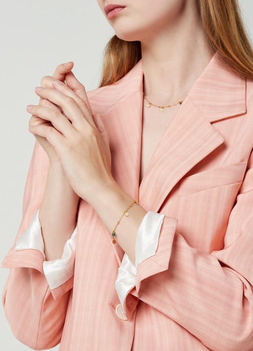 LOTT. gioielli Armband verguld - detail 3 goud