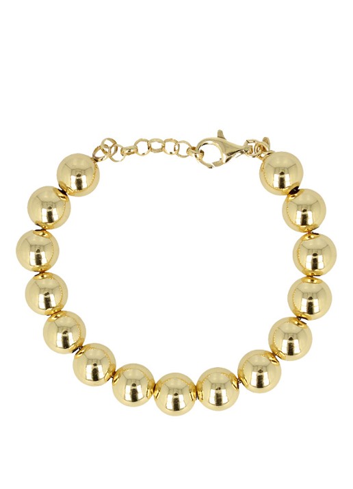 LOTT. gioielli Cannonball XL armband verguld