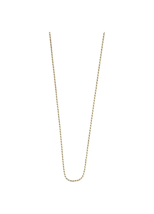 LOTT. gioielli Classic twisted XS ketting verguld