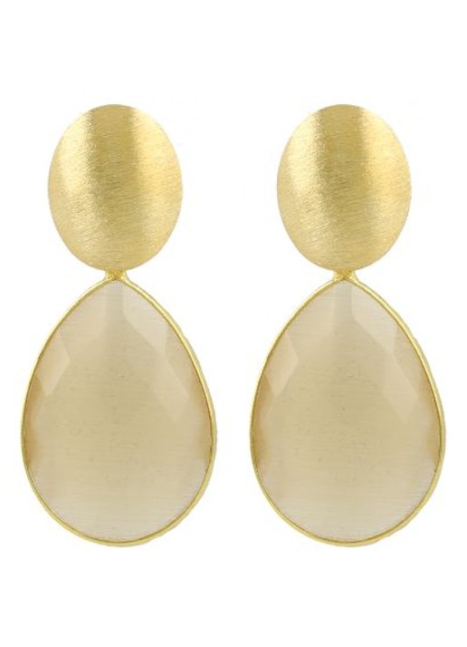 LOTT. gioielli Framed Drop L Rae oorstekers