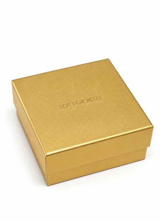 LOTT. gioielli Gourmet Love ketting verguld - detail goud