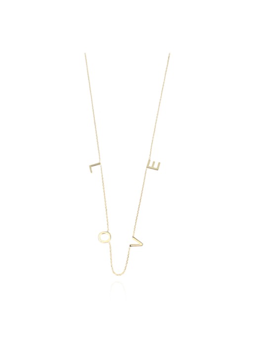 LOTT. gioielli Gourmet Love ketting verguld