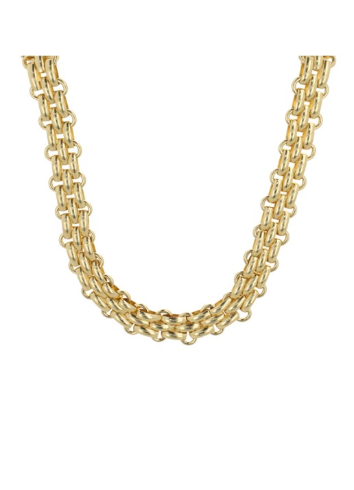 LOTT. gioielli Vaela ketting  - voorkant goud