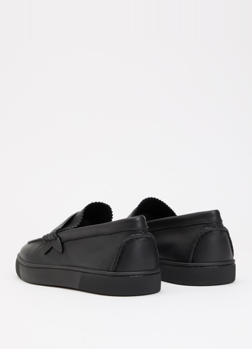 Louboutin The Harold I loafer van kalfsleer - achterkant zwart