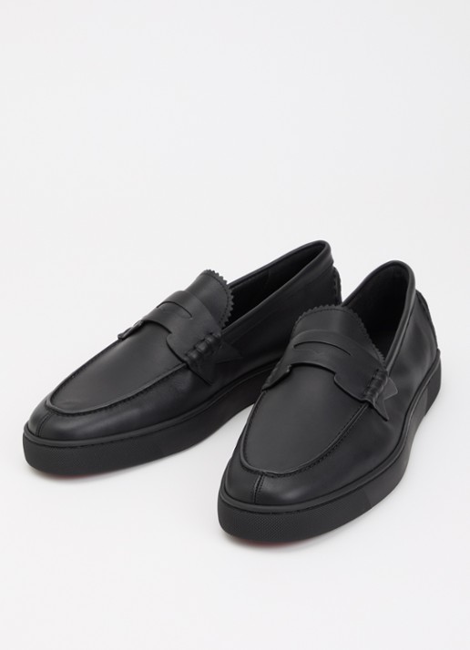 Louboutin The Harold I loafer van kalfsleer - detail 3 zwart