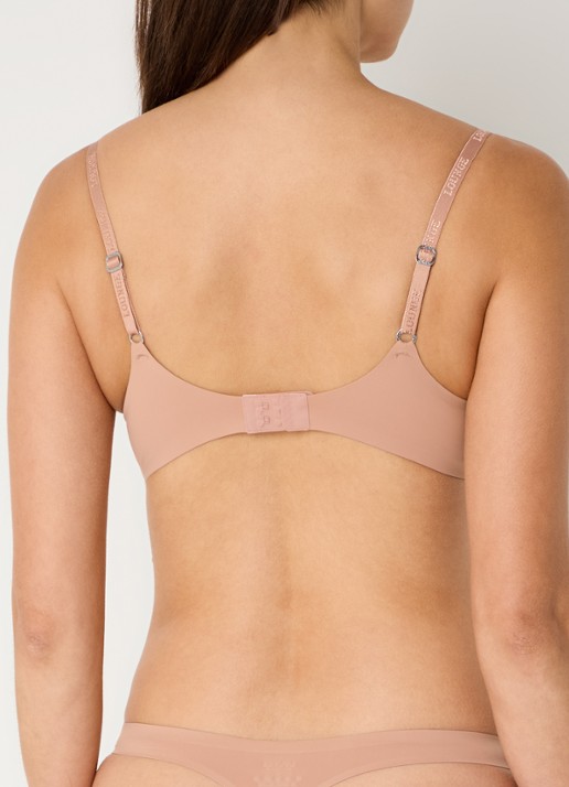 Lounge Anti Gravity push-up bh met mesh - achterkant 3 beige