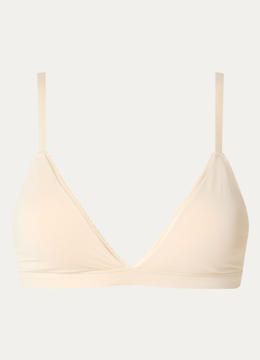 Lounge Triangle bralette met mesh