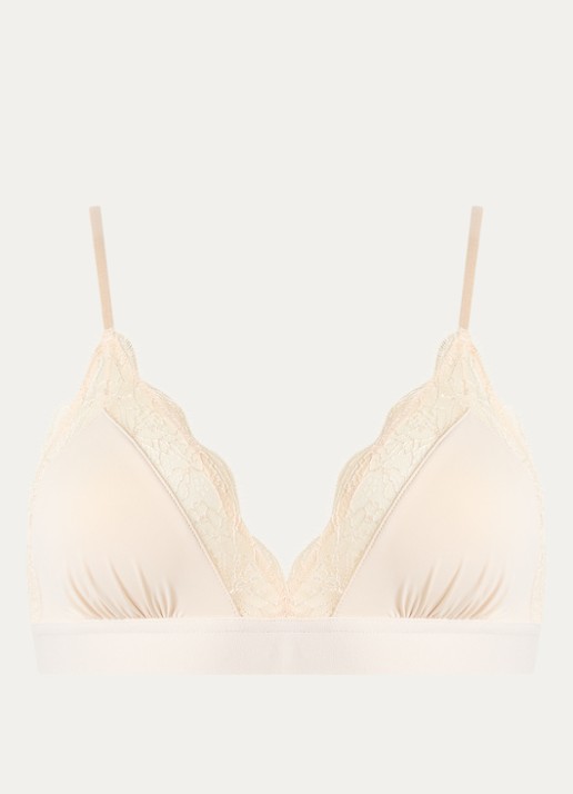Love Stories Love Lace bralette met kant - voorkant creme