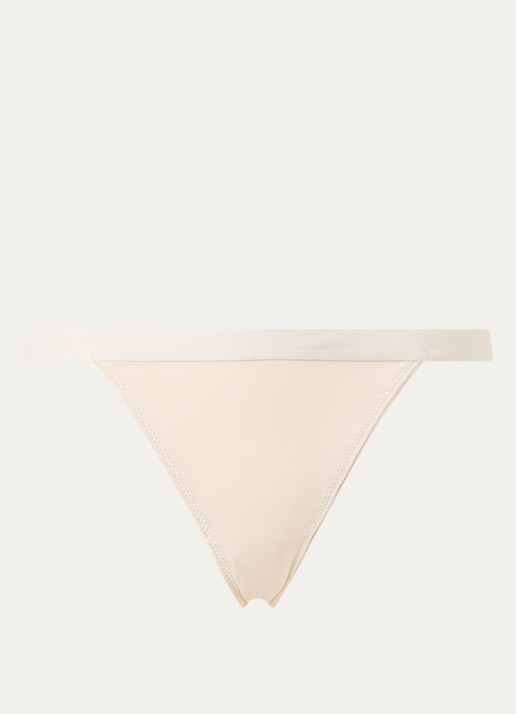 Love Stories Wilde Rose slip met kant - voorkant creme