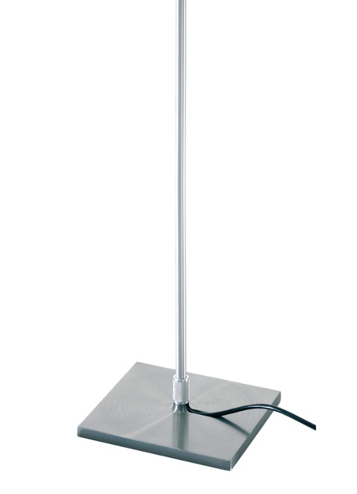 Luceplan Costanza vloerlamp telescopisch met dimmer en diffuser 160 x Ø40 cm - detail 4 wit