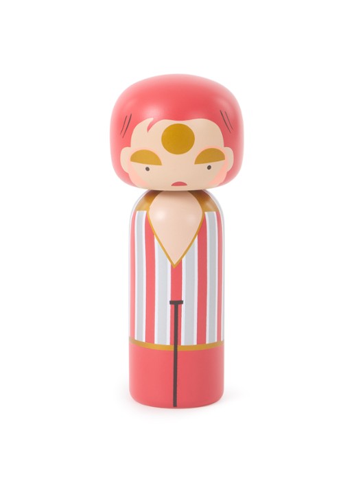 Lucie Kaas Ziggy Stardust Kokeshi Doll 14,5 cm