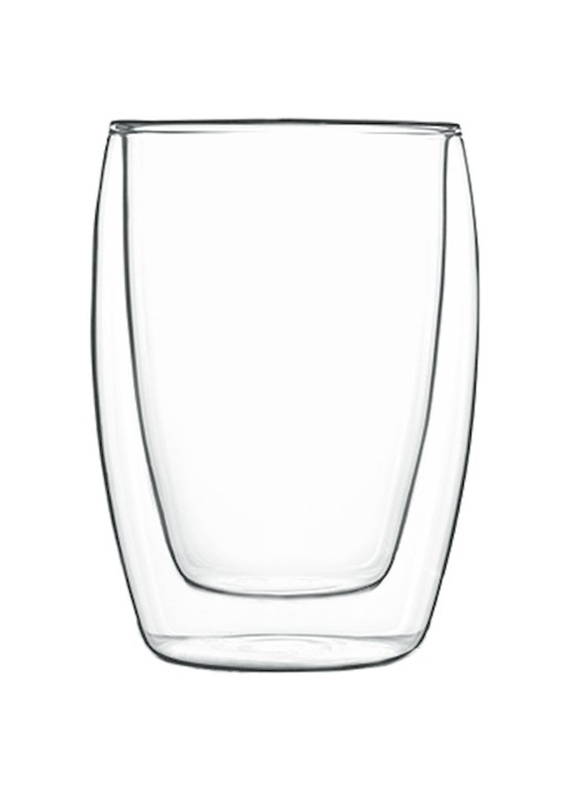 Luigi Bormioli Accademia dubbelwandig glas 27 cl set van 2