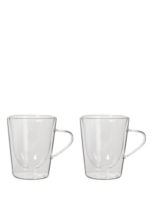 Luigi Bormioli Accademia dubbelwandig theeglas 22 cl set van 2