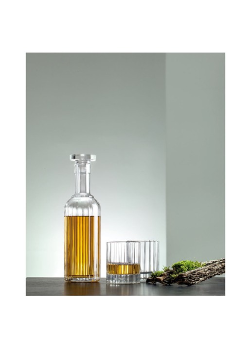 Luigi Bormioli Bach whisky karaf 70 cl - voorkant 2 transparant