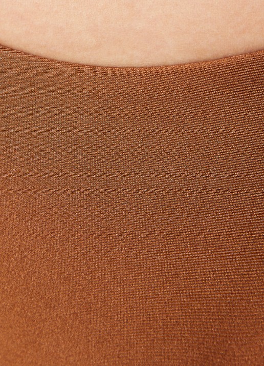 Luli Fama Moderate high waisted bikinislip - detail 5 bruin