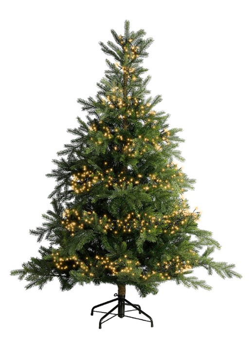 Lumineo Cluster Twinkle lichtslinger 14 meter - detail zwart
