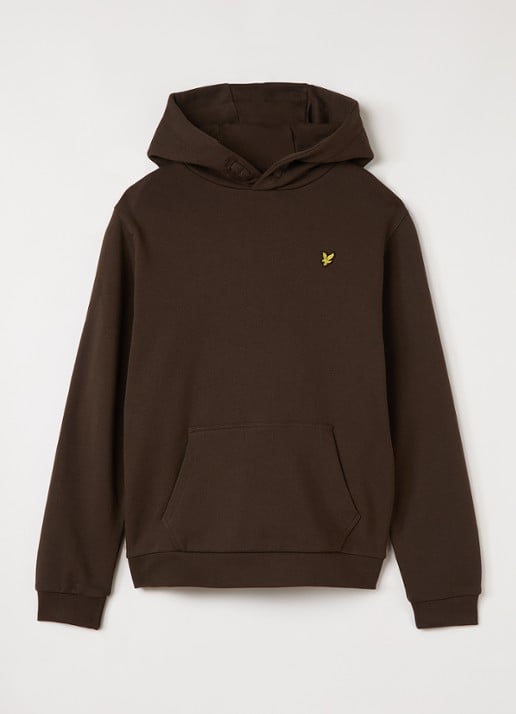 Lyle & Scott Hoodie met logoborduring
