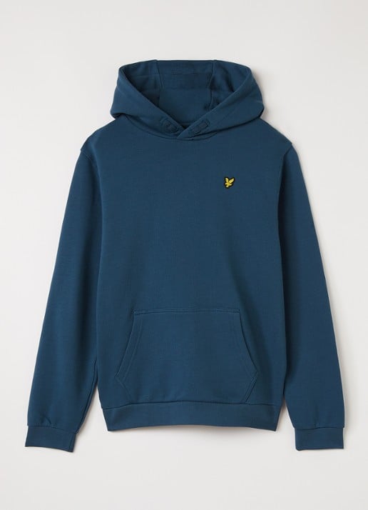 Lyle & Scott Hoodie met logoborduring