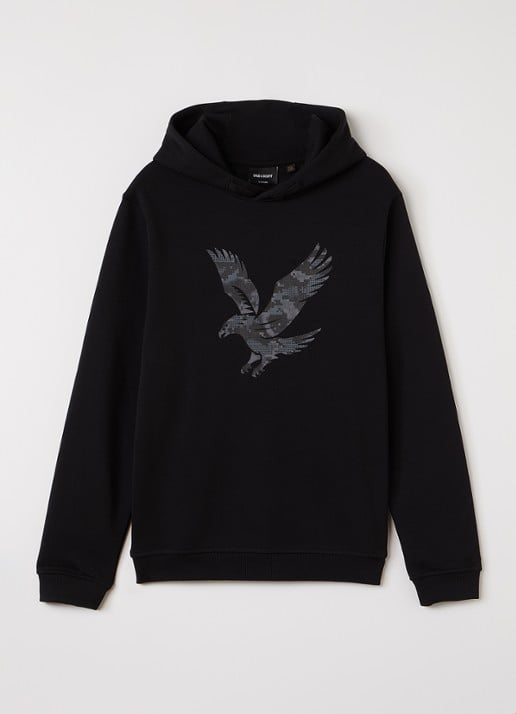 Lyle & Scott Hoodie met logoprint