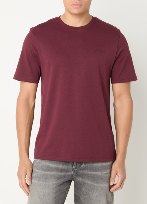 Lyle & Scott Interlock T-shirt met logo