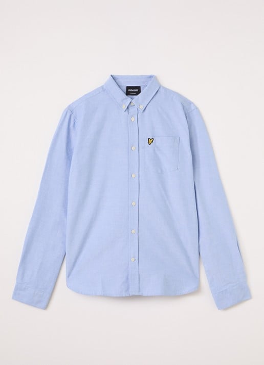 Lyle & Scott Oxford overhemd met logo