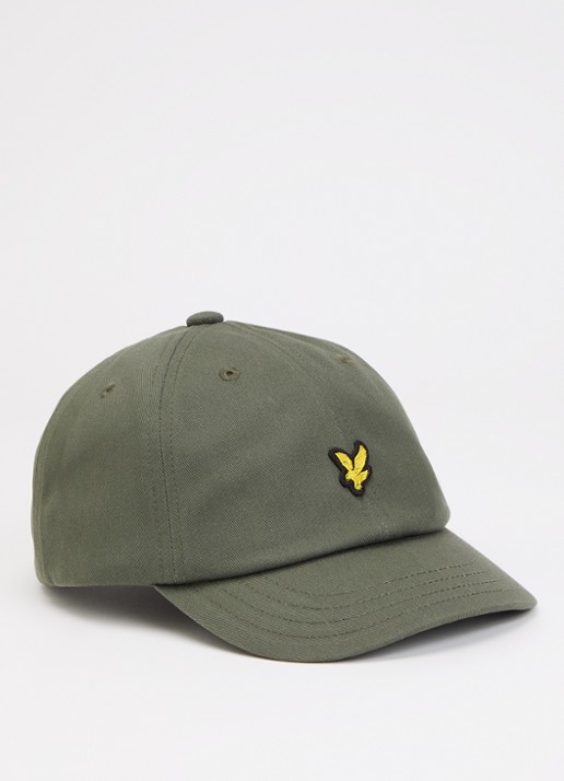 Lyle & Scott Pet met logoborduring - voorkant 2 beige