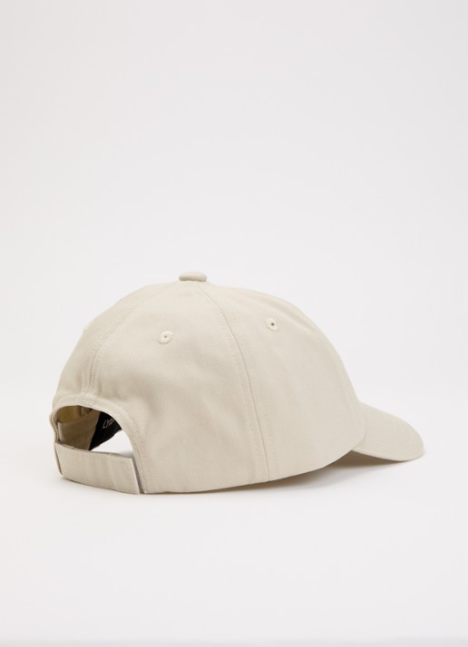 Lyle & Scott Pet met logoborduring - detail beige