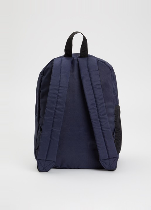 Lyle & Scott Rugzak met waterafstotende coating - achterkant 3 donkerblauw