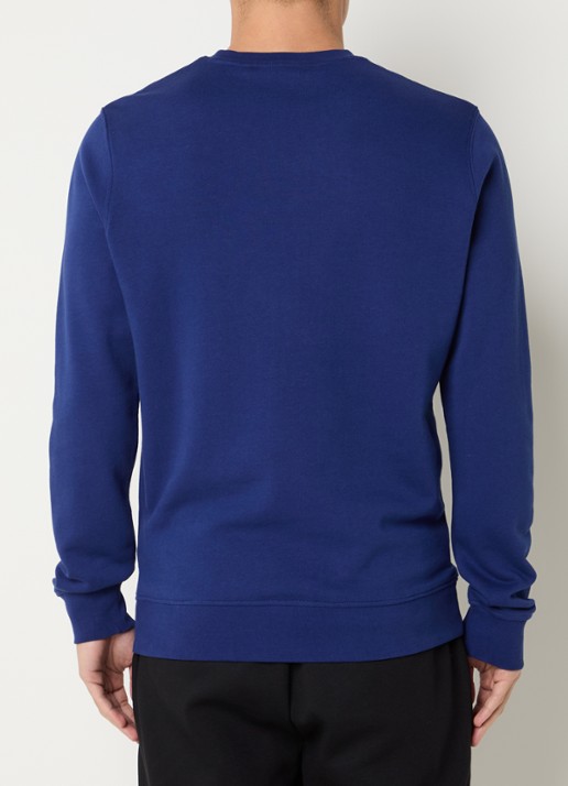 Lyle & Scott Sweater met logo - achterkant blauw