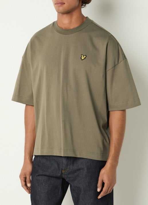 Lyle & Scott T-shirt met logoborduring