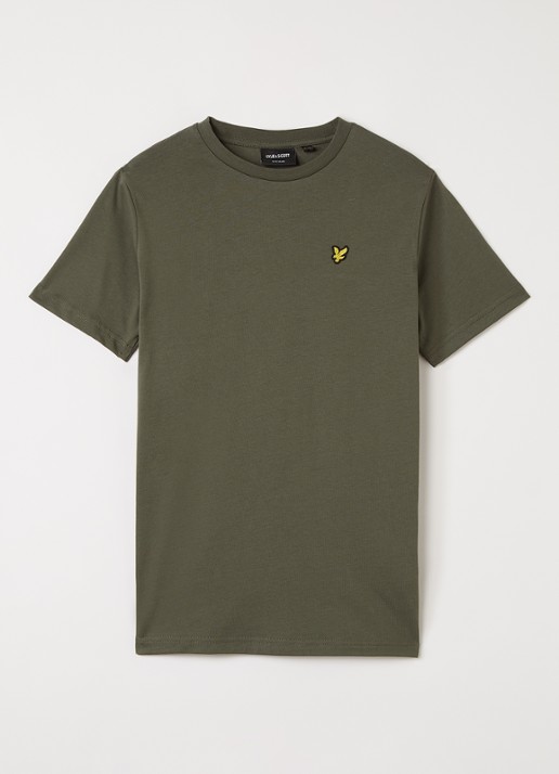 Lyle & Scott T-shirt met logoborduring