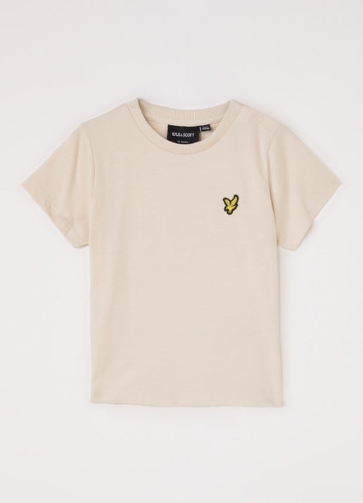 Lyle & Scott T-shirt met logoborduring