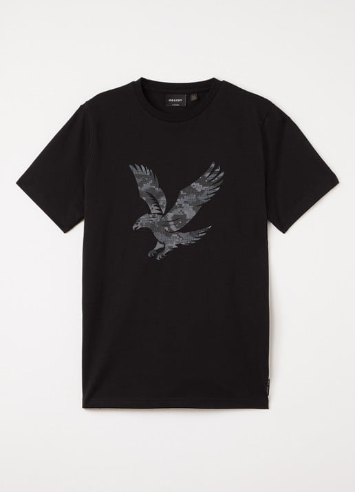 Lyle & Scott T-shirt met logoprint