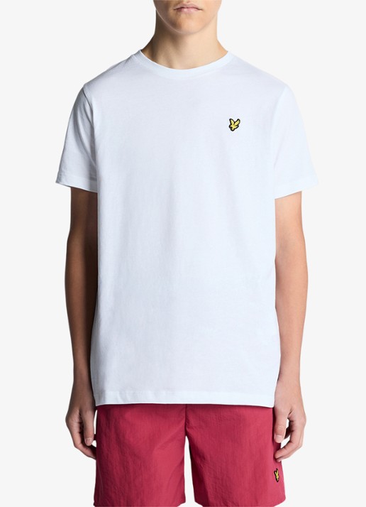 Lyle & Scott Zwemshorts met logoborduring - detail 5 cranberryrood