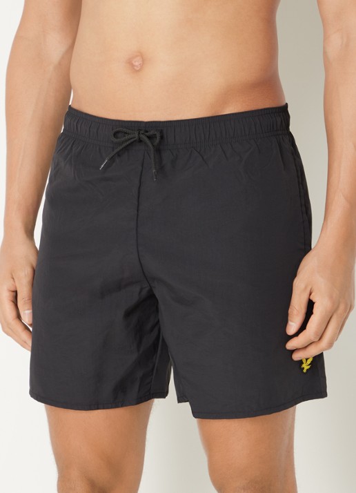 Lyle & Scott Zwemshorts met steekzakken en logo