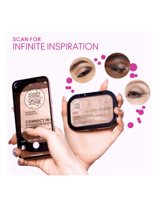 M·A·C  Connect In Colour Eye Shadow Palette X6 - oogschaduw palette - detail 5 encrypted kryptonite